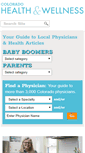 Mobile Screenshot of healthwellnesscolorado.com